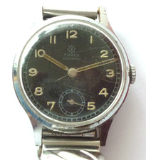 Militär Armbanduhr Junghans - Handaufzug, 1940ger  Jahre             (Art.7482)