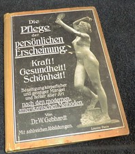 BUCH antik Dr Gebhardt Pflege