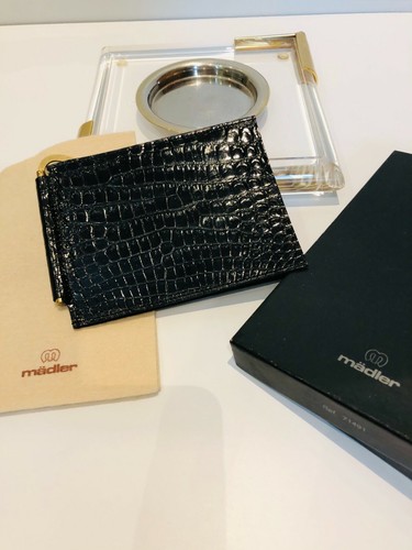 Krokodilleder geldspange neu - krokodilleder,