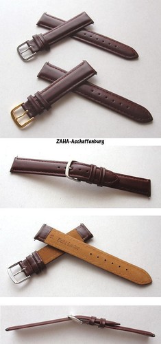 Echtlederuhrband klassik - 18,