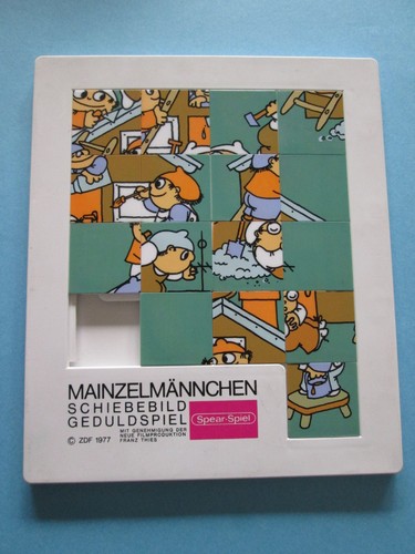 Mainzelmännchen schiebebild - mainzelmännchen,
