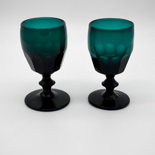 2 Antike Weingläser Bristol