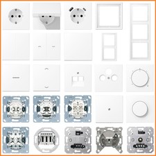 Jung LS990 Schneeweiß Matt