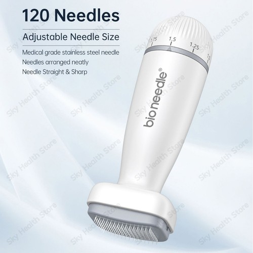 Derma roller für gesichtshaar - derma,