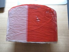 Warnband / Absperrband Rot/Weiß beidseitig gerade 500mx80mm Witterungsbeständig