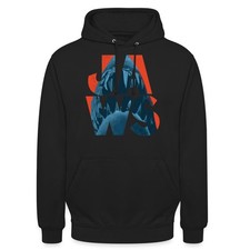 Der Weiße Hai Jaws Logo Mit Haigebiss Unisex Hoodie