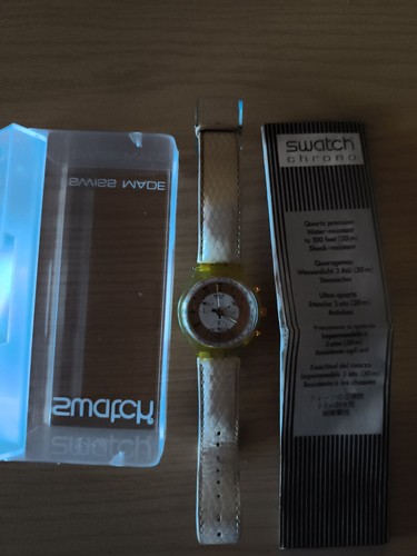 Swatch swiss chrono - swiss, golden