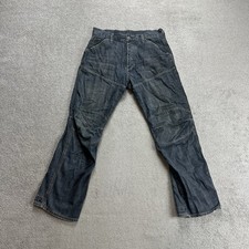 G-STAR RAW Herren Jeans Hose W31 L30 S. C. Elwood 5620 Loose Relaxed 12017 Blau