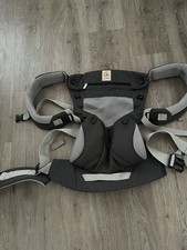 Ergobaby Babytrage 360 Cool Air Mesh 4in1 Baby-Tragetasche Kinder bis 20kg grau