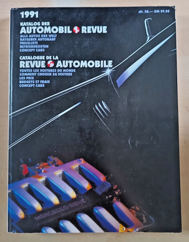 1991 katalog automobilrevue - katalog,