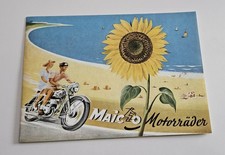 Motorcycle Maico Passat M175 M200 OLDTIMER Broschüre Prospekte