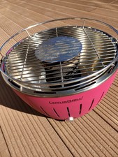 LotusGrill Holzkohlegrill - Pflaumenlila inklusive Transporttasche