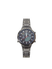 Quality Time QGT-11365-56M Solar Funk Armbanduhr Digital Uhr Herren Titanium