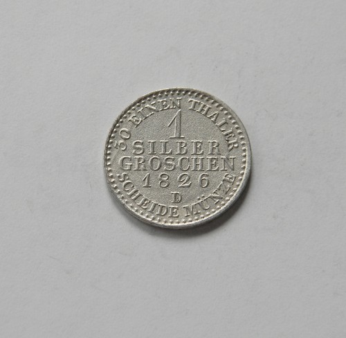 Preussen silbergroschen - preussen:, 1