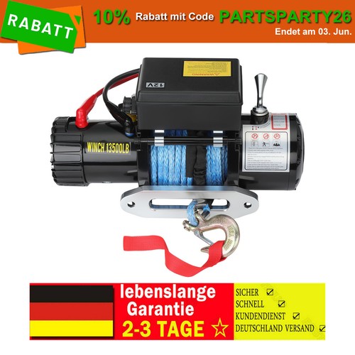 Elektrische seilwinde 13500lbs - elektrische,