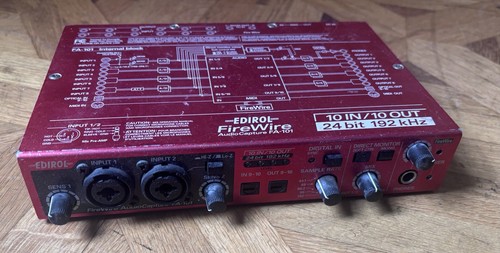 Edirol firewire 101 - edirol,