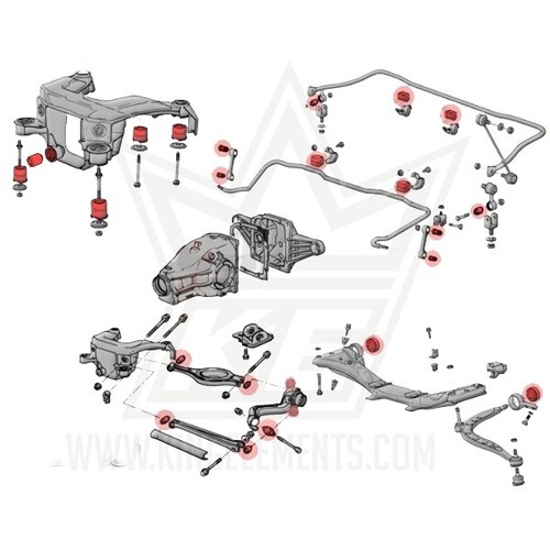 Bmw e36 321 buchsen - m3,