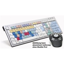 LogicKeyboard Slim-Line PC Tastatur DE, Kompatibel mit Cubase/Nuendo, Geeignet