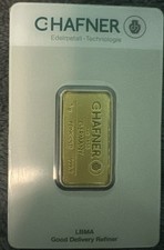 5 g Goldbarren Feingold 999,9