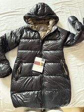 DUVETICA Daunenjacke Damen 40(EU 36) Schwarz Gänsedaunen sehr warm NEUWERTIG