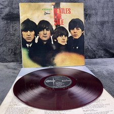 Beatles – Beatles For Sale 1965 1st Japan Pressing LP Red Vinyl Record OP7179