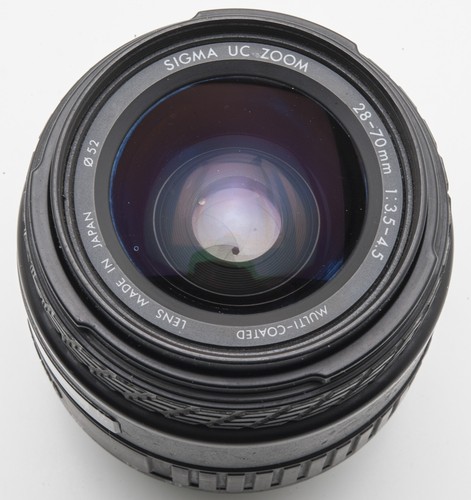 Sigma zoom 70mm 70 - uc, 28-70mm
