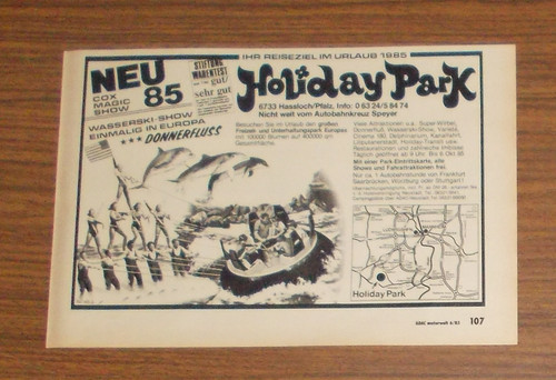 Seltene werbung holiday park - werbung,