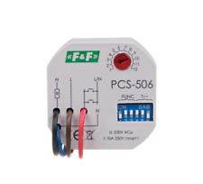 F&F PCS-506 Zeitrelais 8 Funktionen Multifunktionsrelais Heizung Beleuchtung 