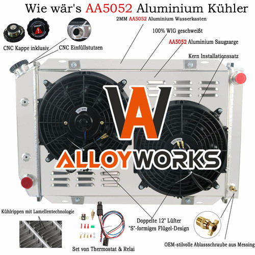Reihe aluminium kühler - reihe,