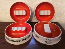 4x Sechsämtertropfen Aschenbecher Ascher Stammtisch Party Bar Fischer Oeslau Cob