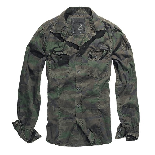 Brandit slimfit shirt - -,
