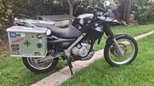 BMW F650 GS Koffersatz Metall mit Träger