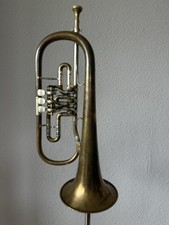 Flügelhorn Trompete Messing Gebraucht mit Koffer