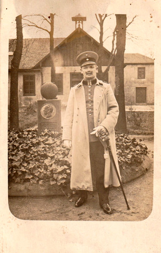 1914 deutscher soldat - ak,