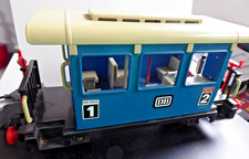 Playmobil DB-Waggon 4100 Spur G-LGB- alt gebraucht ohne OVP-mit Inneneinrichtung