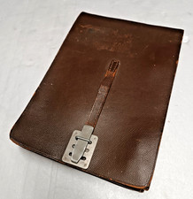 Braune Kartenmeldetasche von 1958, Hersteller Ph.Ottmar, Altensteig