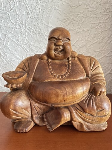 Buddha figur holz - holz, cm