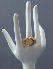 edle Fingeruhr von Tempic Quarzuhr Damenuhr