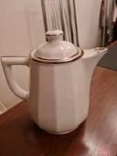 Apilco Deshoulieres France Bistrogeschirr  Kaffeekanne Teekanne 18cm neuw.