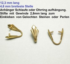 2 Stück Steinfassung -