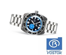 VOSTOK WOSTOK BATMAN RUSSIAN AUTOMATIK AMPHIBYA 17034B DIVER WATCH