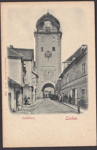 23251 prägekarte leoben - prägekarte,
