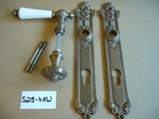 Messing Antik Style Haustürbeschlag Türklinke PZ 92 Türgriff Barock  S29-4AW