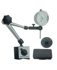 Neoteck-Messgerät mit Zifferblatt und Stativ, magnetisch,  Messkopf 0 – 20 mm