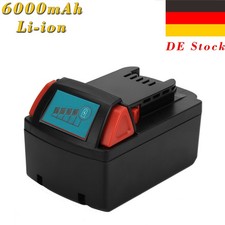 2Pcs Li-ion Akku 6Ah für Milwaukee M18 48-11-1828 48-11-1840 2610 M18XC C18DD