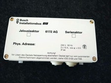 BJ Busch-Jaeger KNX Jalousie Serien Aktor 6172 AG IP54 2fach Schaltaktor 10A AP