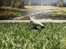 Schleich 13647 Henne, Pickend Huhn Weiß Farm World Bauernhof