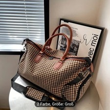 Große Hahnentritt Reisetasche