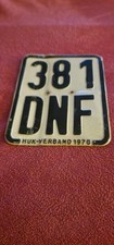 1978 Mopedschild Versicherungskennzeichen,Mofaschild,Kennzeichen