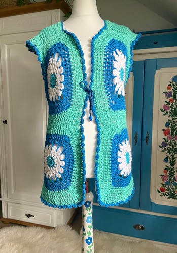 Handmade häkelweste - handmade, m